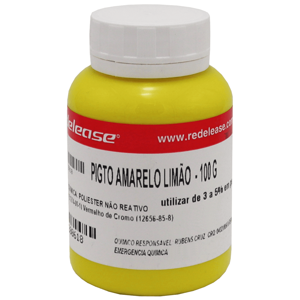Pigmento Amarelo Limão (0,100 Kg)