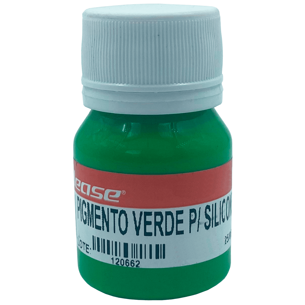 Pigmento Verde para Borracha de Silicone (20 g)