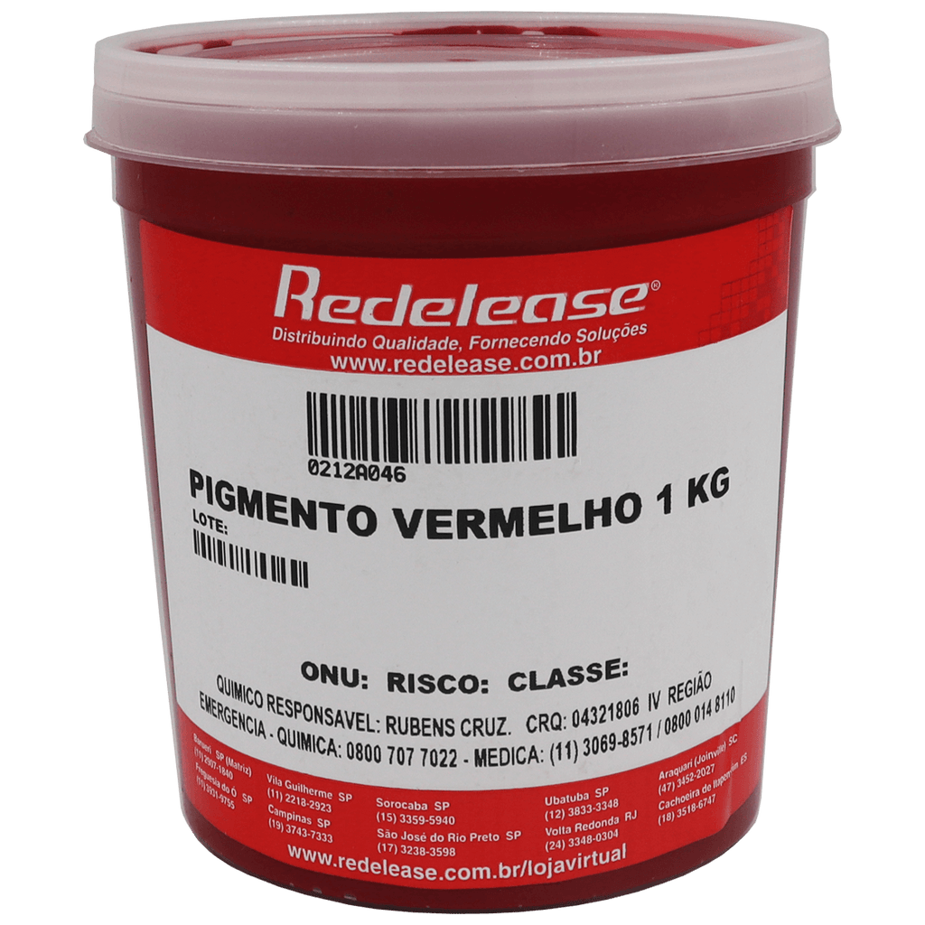 Pigmento Vermelho (1 Kg)