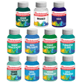 Kit Pigmentos em Pasta para Efeito Mar