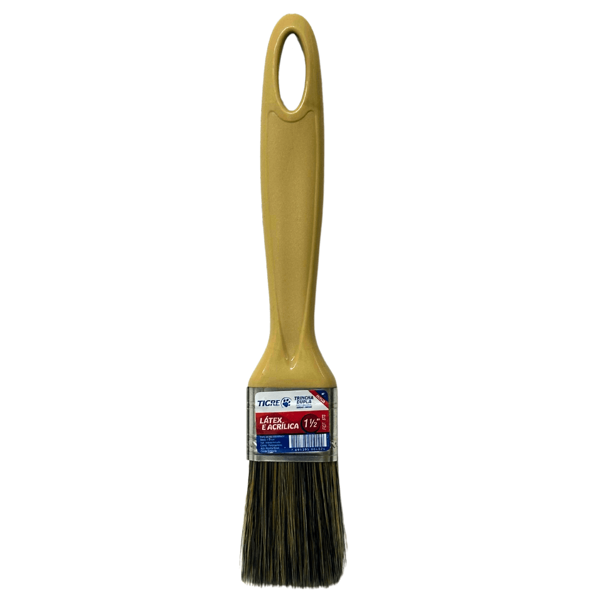 Pincel Trincha Tigre 1,5" (Ref. 573 1 1/2" Primeira Linha)