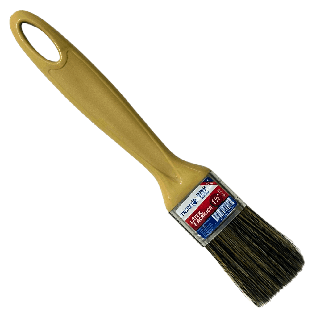 Pincel Trincha Tigre 1,5" (Ref. 573 1 1/2" Primeira Linha)