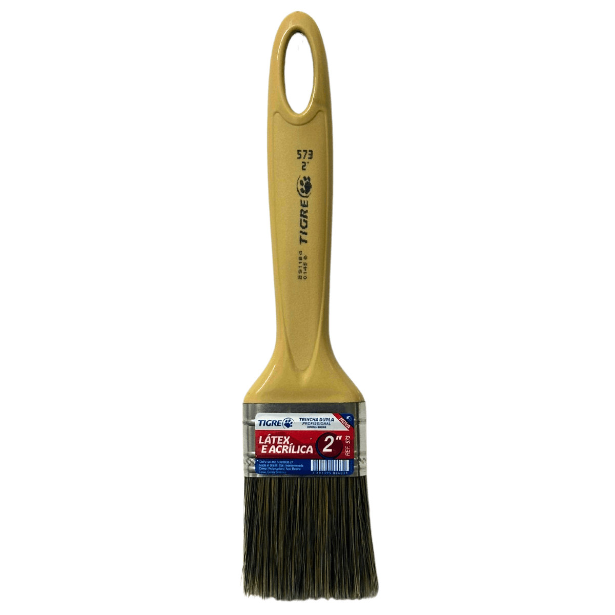 Pincel Trincha Tigre 2" (Ref. 573 2" Primeira Linha)