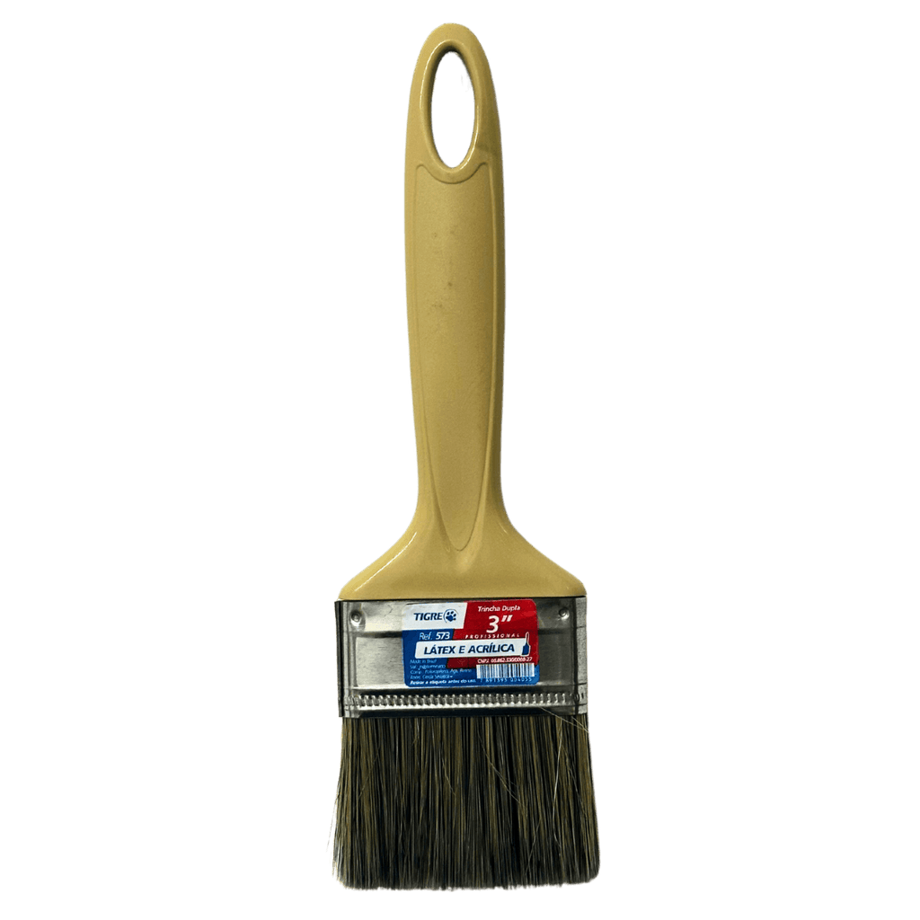 Pincel Trincha Tigre 3" (Ref. 573 3" Primeira Linha)