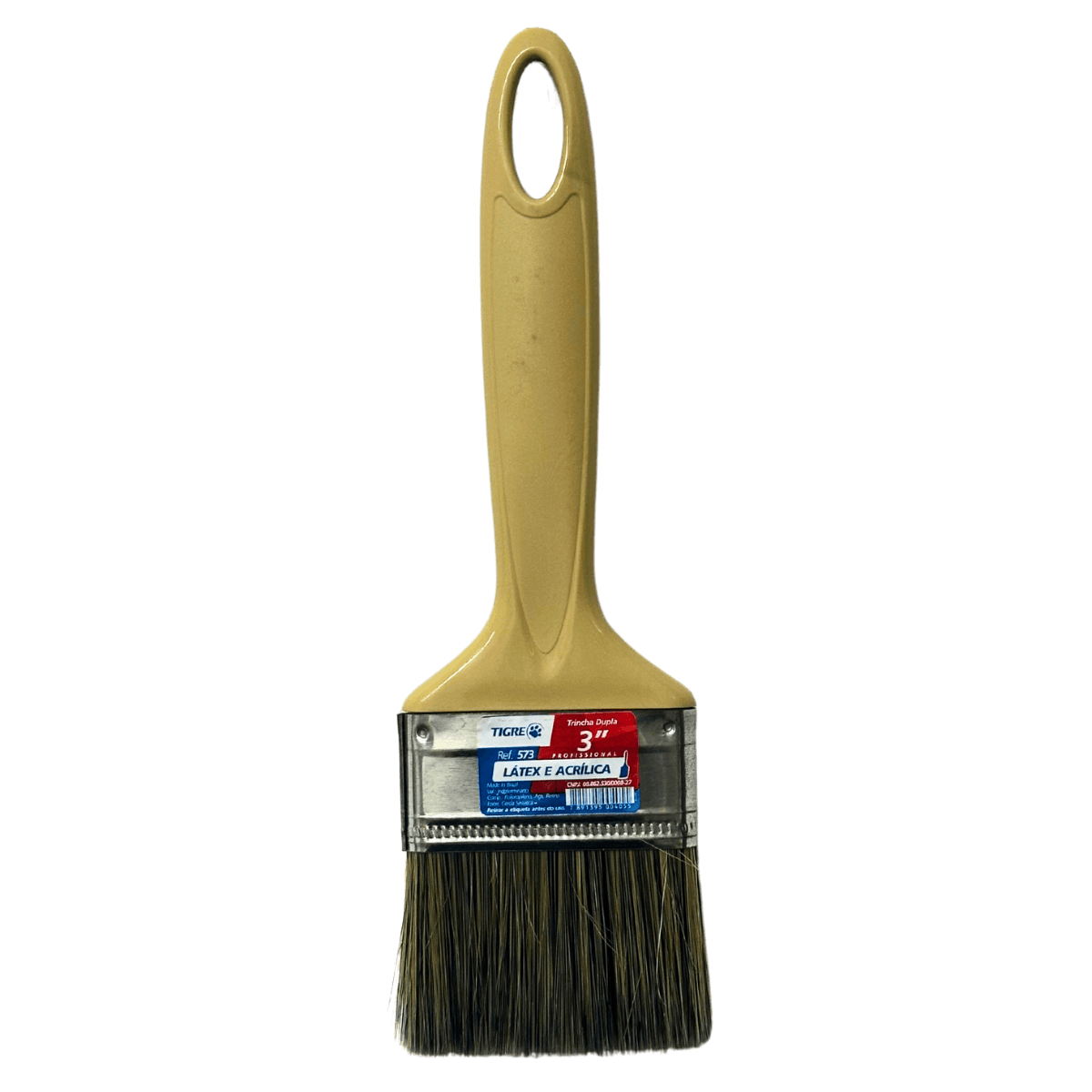 Pincel Trincha Tigre 3" (Ref. 573 3" Primeira Linha)