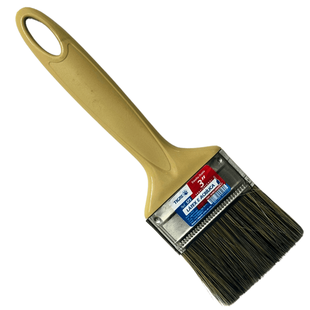 Pincel Trincha Tigre 3" (Ref. 573 3" Primeira Linha)