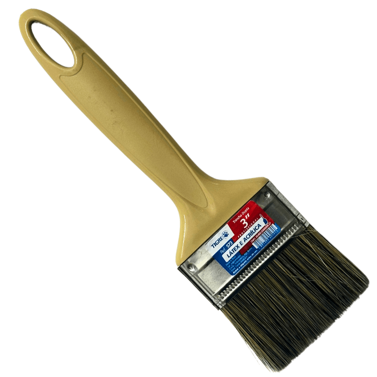 Pincel Trincha Tigre 3" (Ref. 573 3" Primeira Linha)