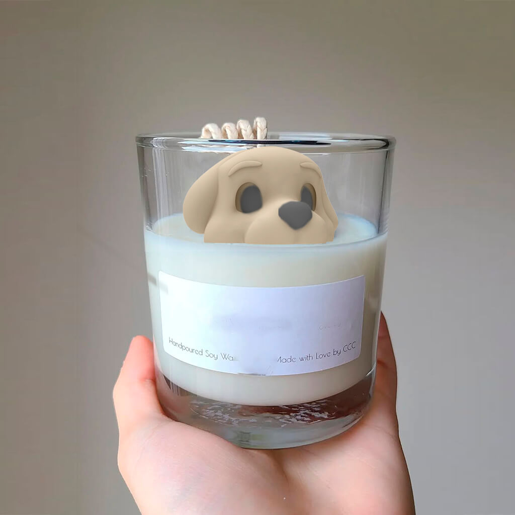 Molde de Silicone Cachorro Escondido