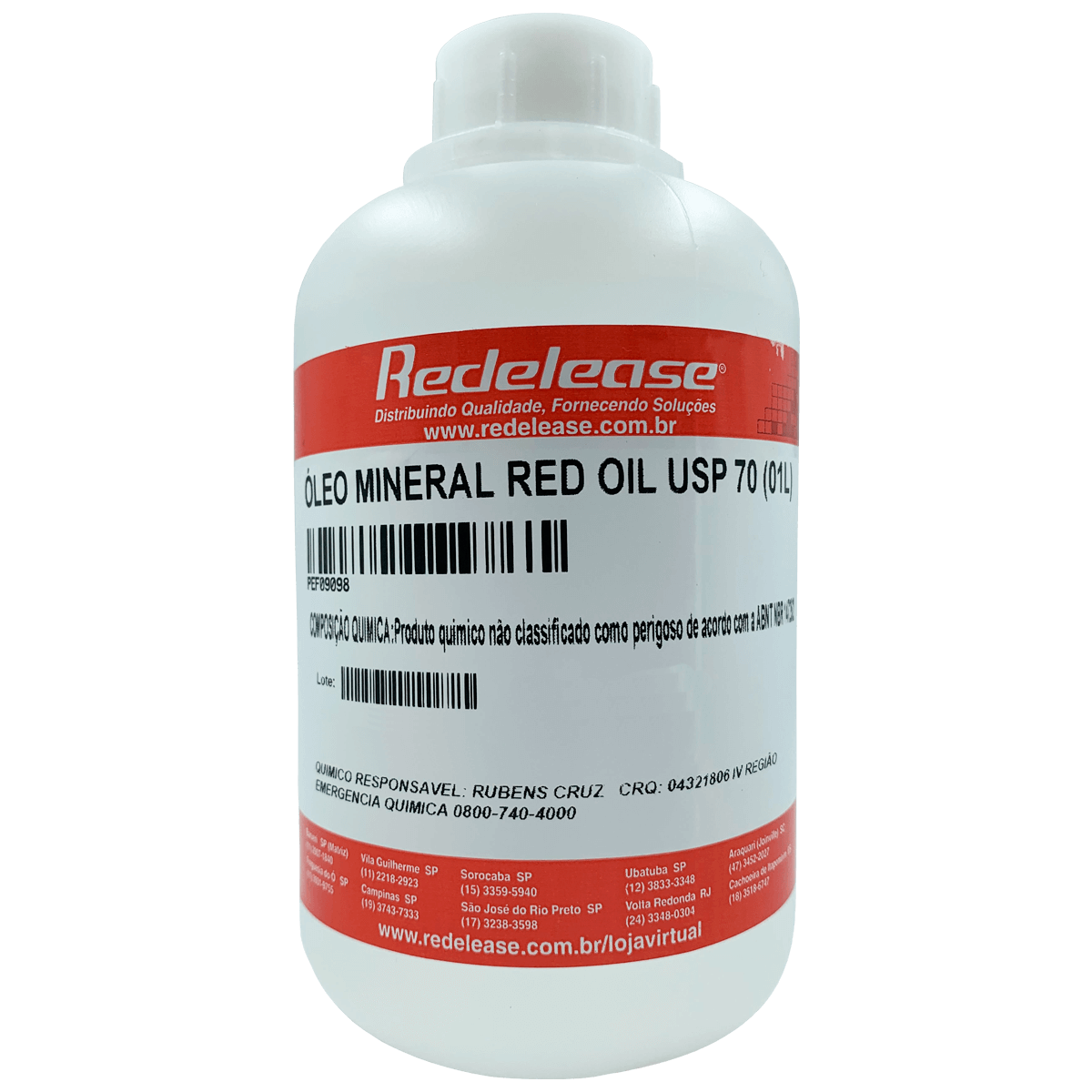 Oleo Mineral Red Oil USP 70 (01 L)