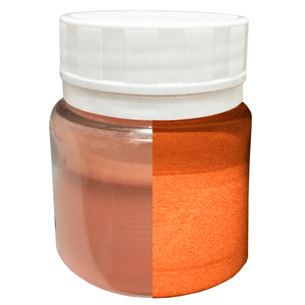 Pigmento: Redelux Laranja Glow Fosforescente [0,025 Kg]
