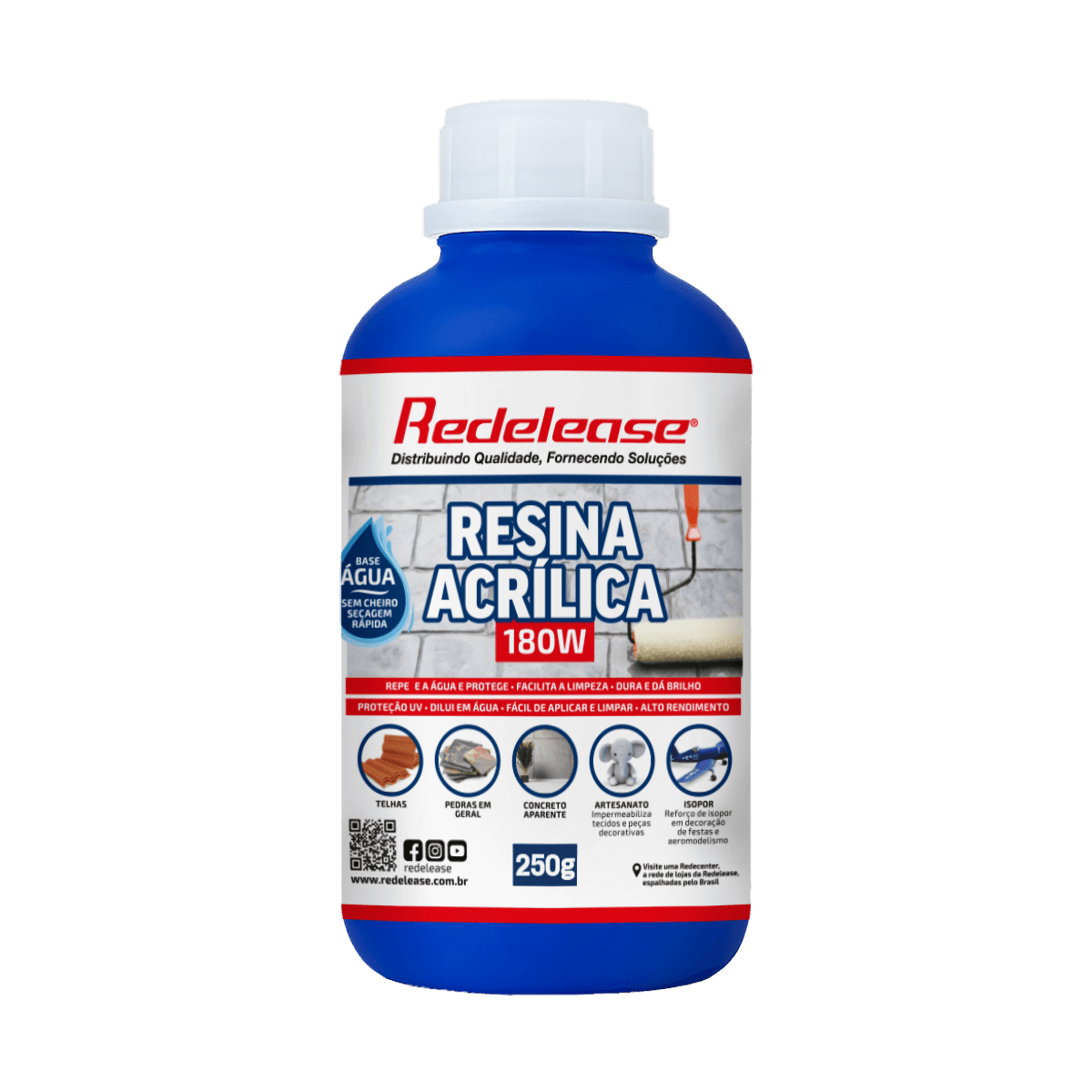 Resina Base Água 180W (250 g)