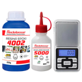 Kit Resina Epóxi 4002 Ultra Transparente 286g + Mini Balança de Precisão