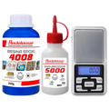 Kit Resina Epoxi 4008 Ultra Transparente 286g + Mini Balança de Precisão