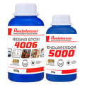 Resina 4006 Epoxi ULTRA TRANSPARENTE de Média Viscosidade Com Proteção UV Com Endurecedor 5000 (715 g)