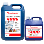 Resina 4006 Epoxi ULTRA TRANSPARENTE de Média Viscosidade Com Proteção UV Com Endurecedor 5000 (7,150 Kg)