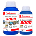 Resina Epoxi 4008 Baixa Viscosidade ULTRA TRANSPARENTE e Proteção UV Com Endurecedor (715 g)
