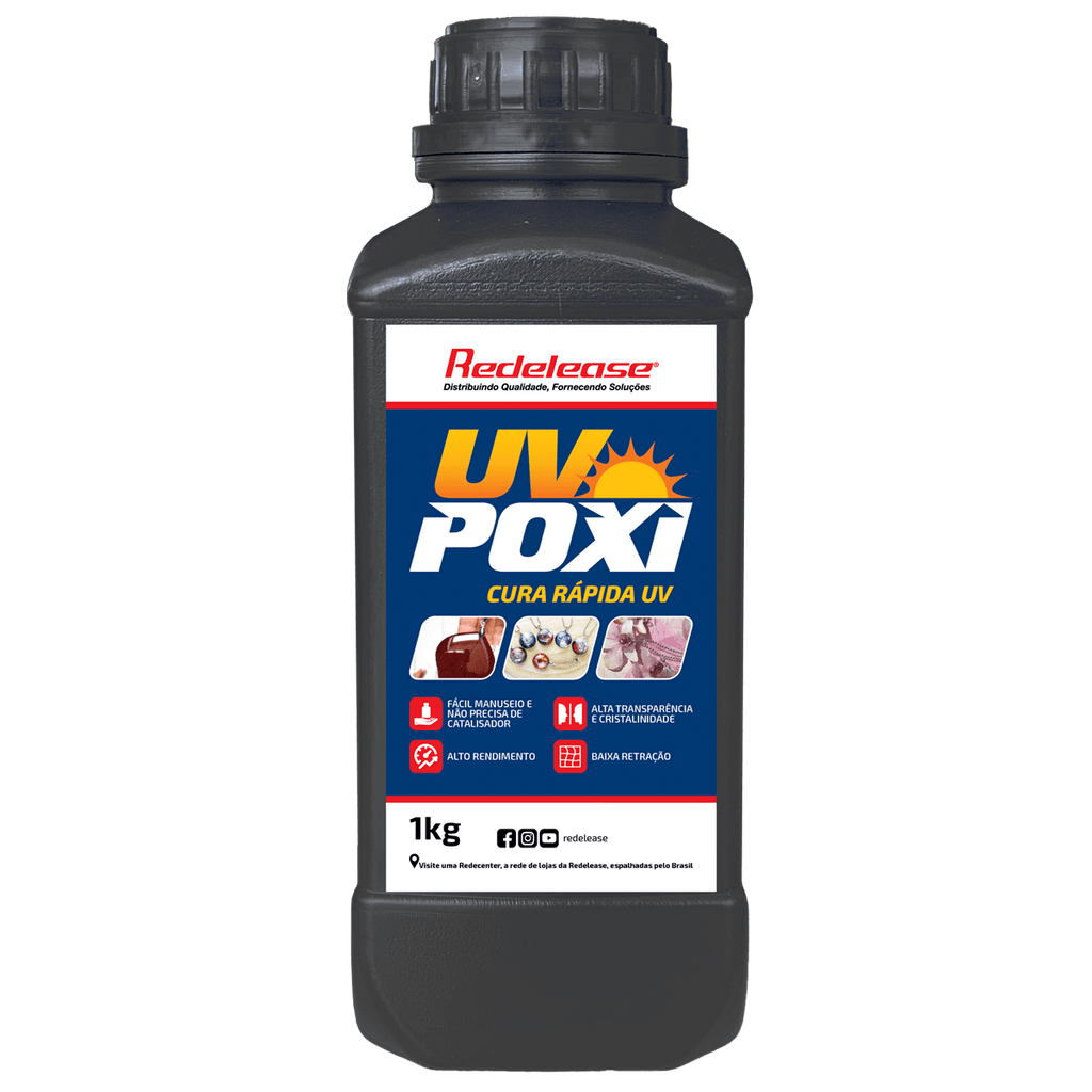 Resina UV poxi Cura UV (01 Kg)