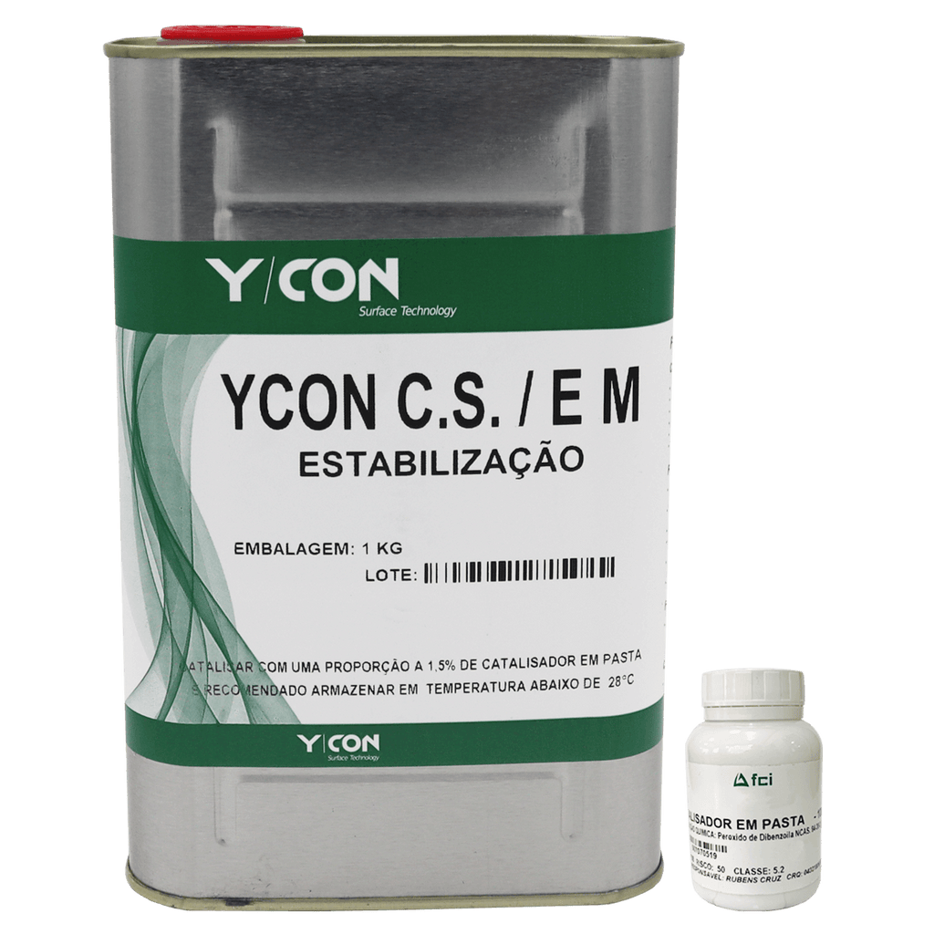 Resina YCON CS Para Estabilização de Madeiras Com Catalisador (1,100 Kg)