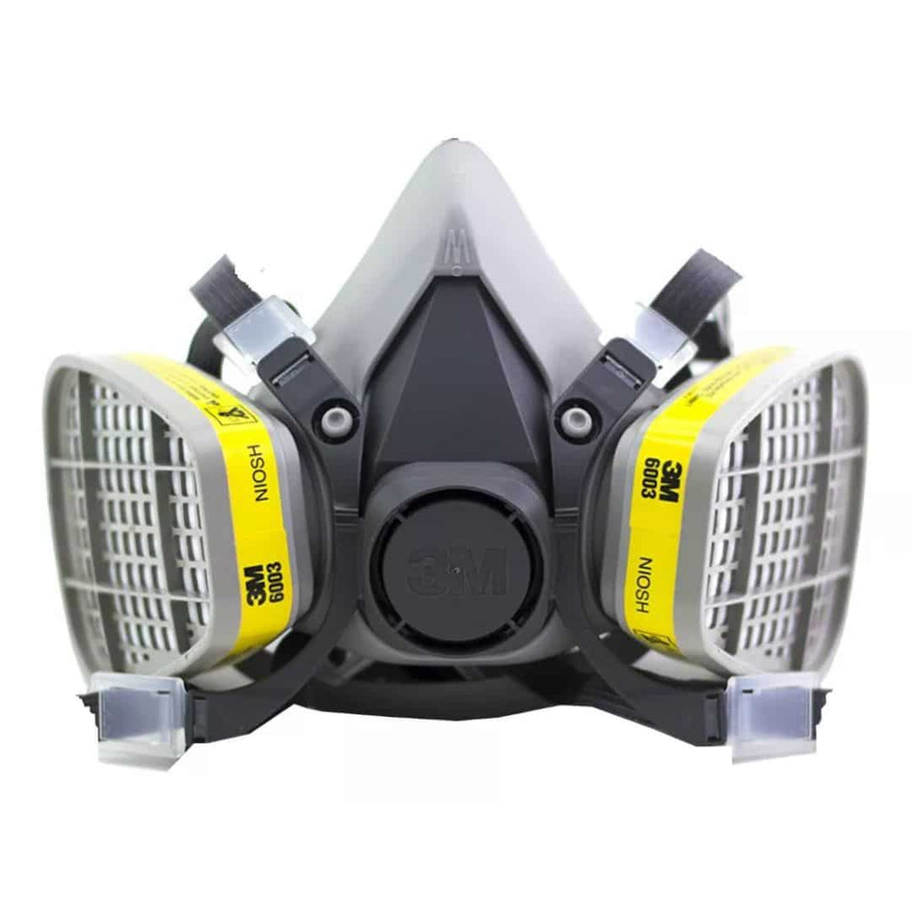 Respirador Reutilizável Semifacial 3M 6200 com Cartucho 6003