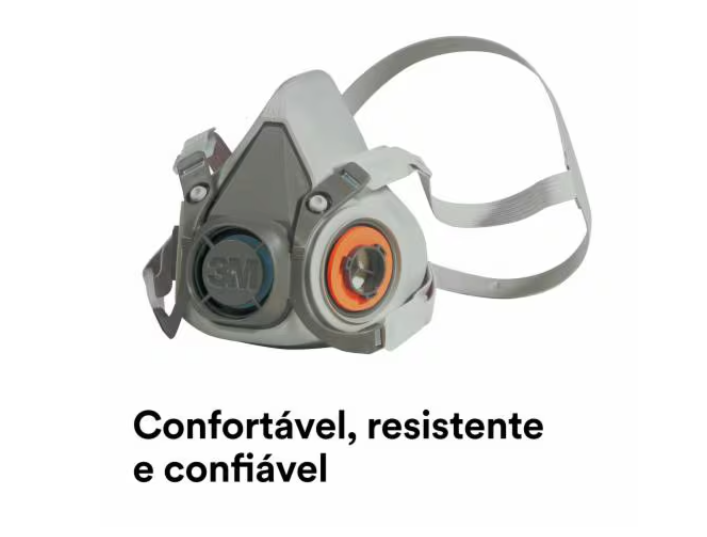 Respirador Semi Facial 3M Modelo 6200