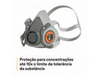 Respirador Semi Facial 3M Modelo 6200
