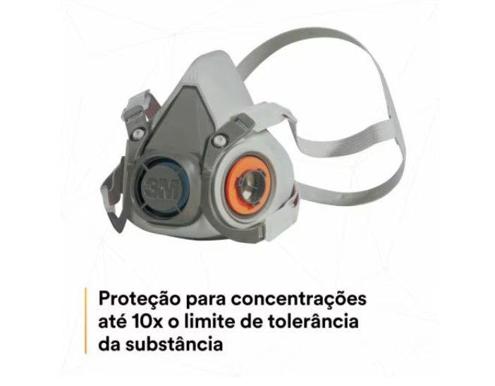 Respirador Semi Facial 3M Modelo 6200