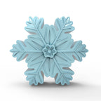 Molde de Silicone Floco de Neve