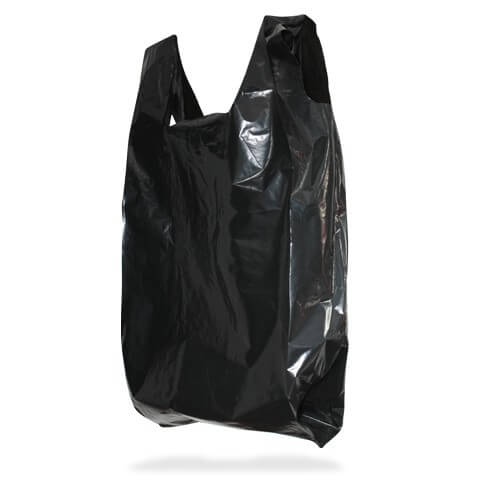 Sacola Plástica Preta Reforçada 45x60cm (5 kg)