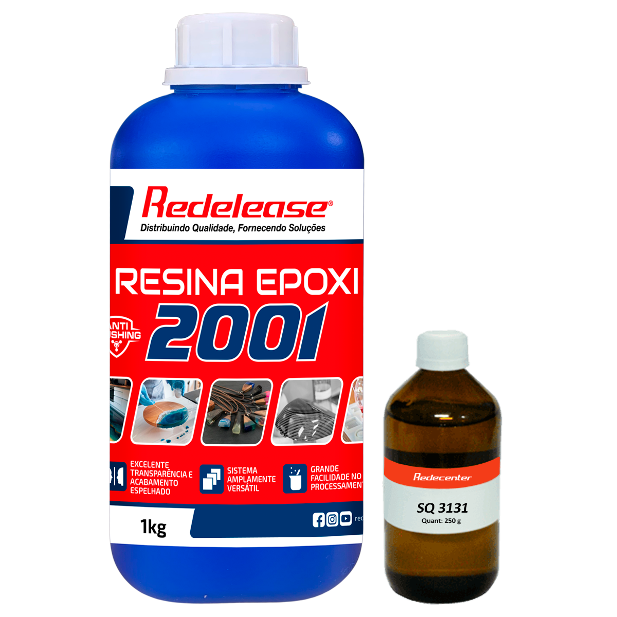 Sistema Epoxi Fast de Alta Resistência Química (1,250 Kg)