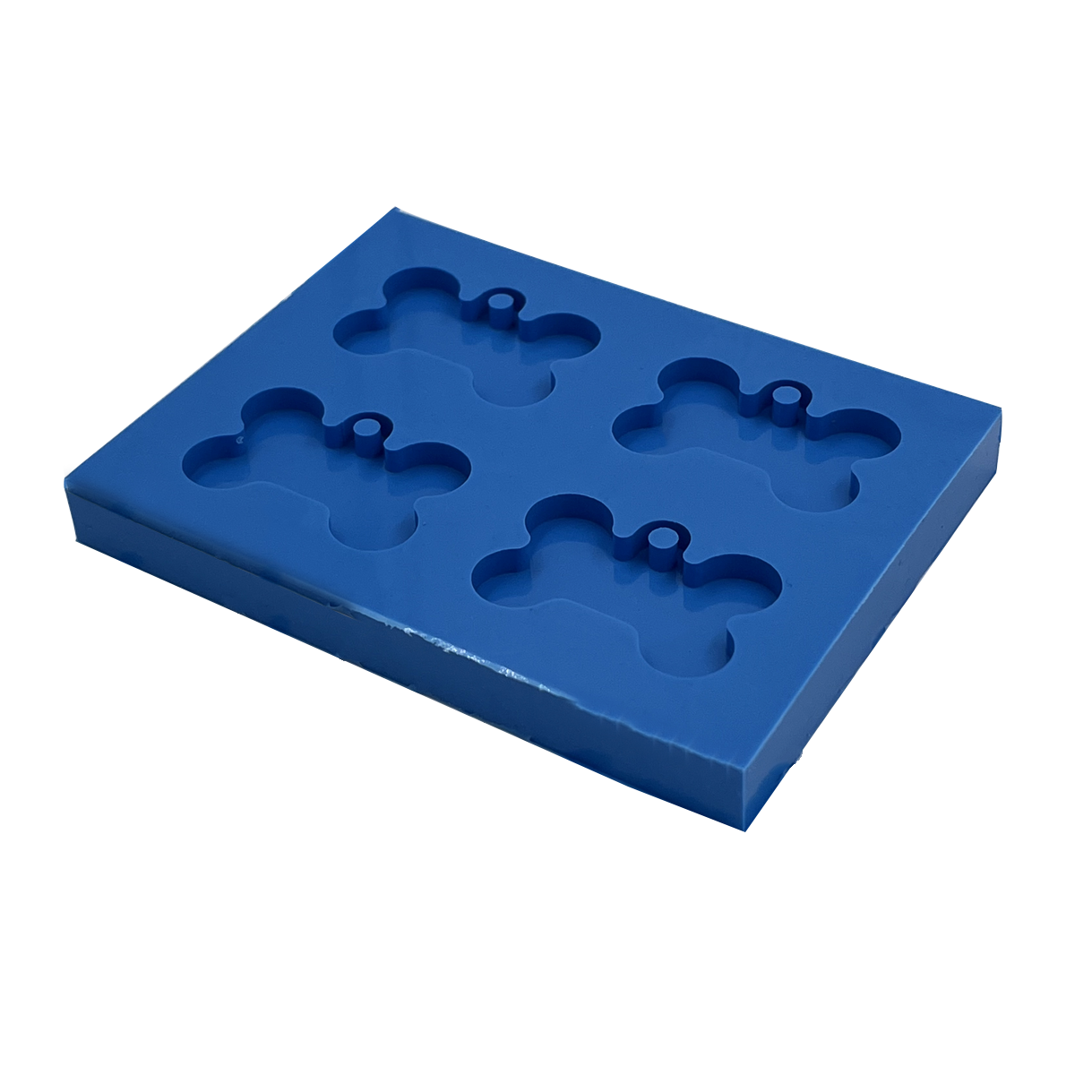 Molde de Silicone Osso Coleira P