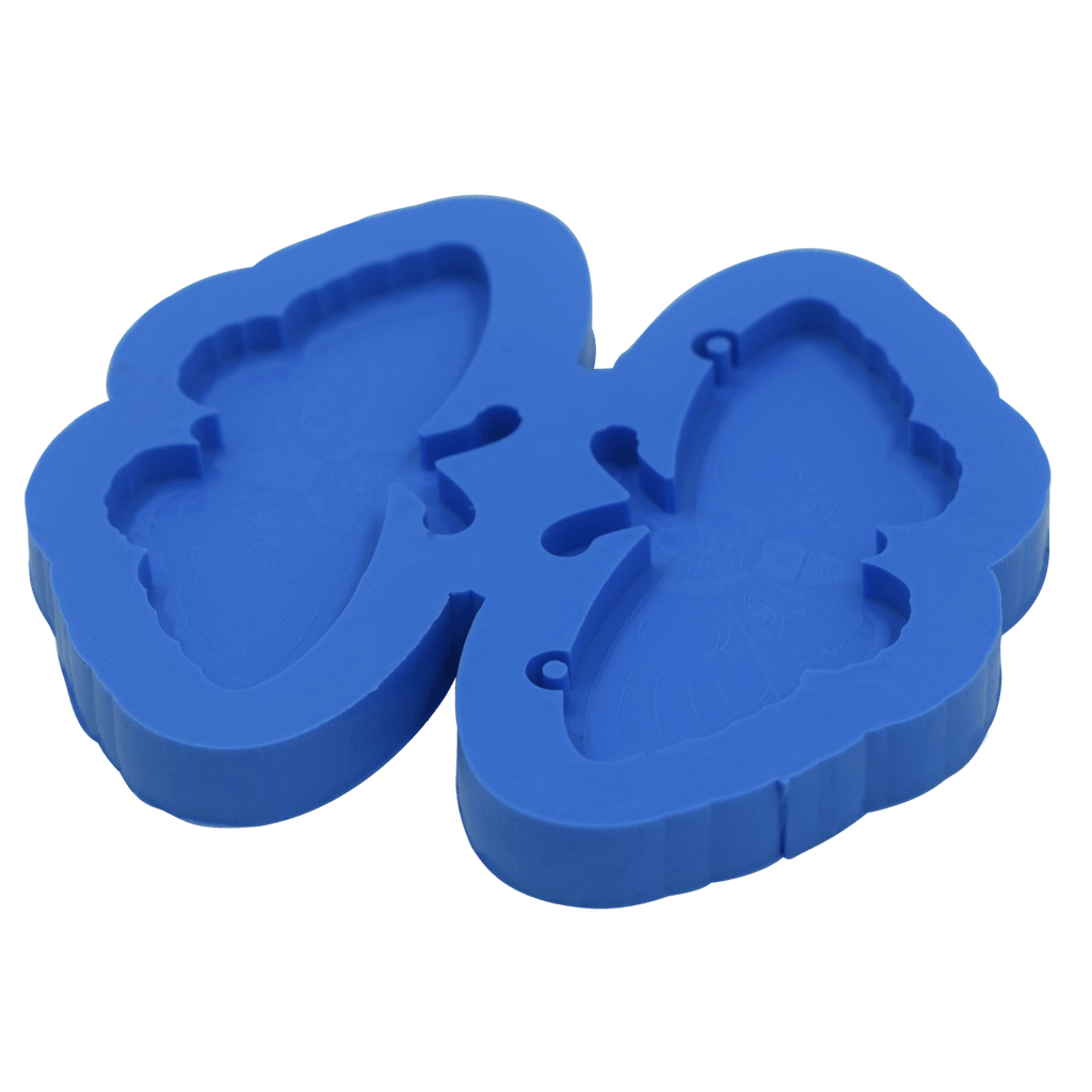 Kit Moldes de Silicone Mariposa e Gato Galáctico