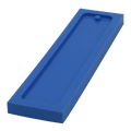 Molde de Silicone Marcador de Página liso M