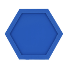Molde de Silicone Porta Copos Hexágono