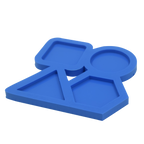 Molde de Silicone Formas Geométricas