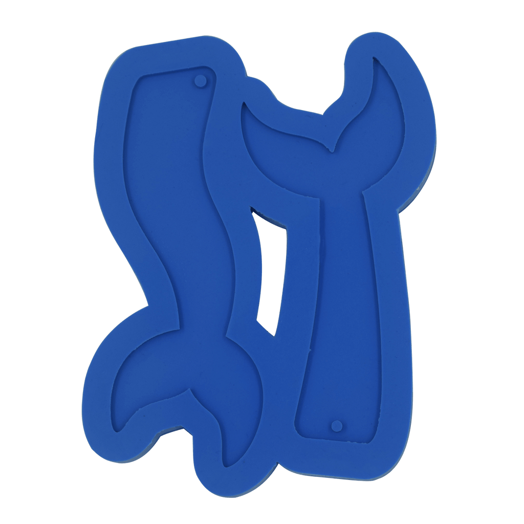 Molde de Silicone Marca Páginas Sereia