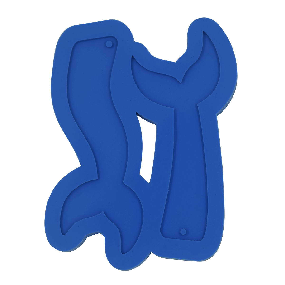 Molde de Silicone Marca Páginas Sereia