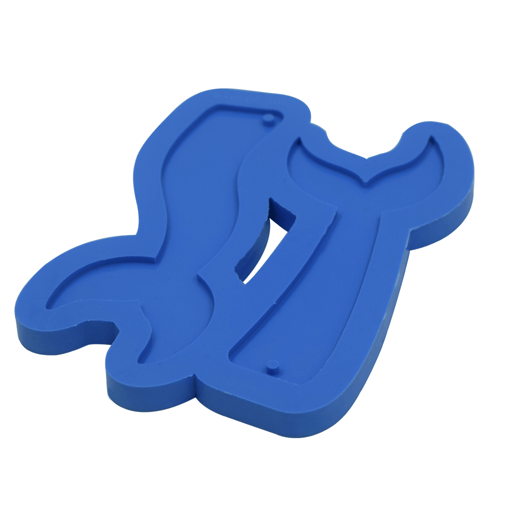 Molde de Silicone Marca Páginas Sereia