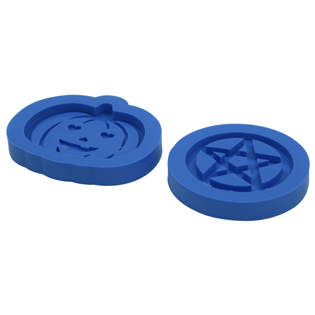 Molde de Silicone Pentagrama e Abóbora Apaixonada