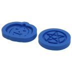 Molde de Silicone Pentagrama e Abóbora Apaixonada