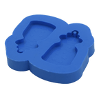 Kit Moldes de Silicone Potinho de Poção e Fantasminha