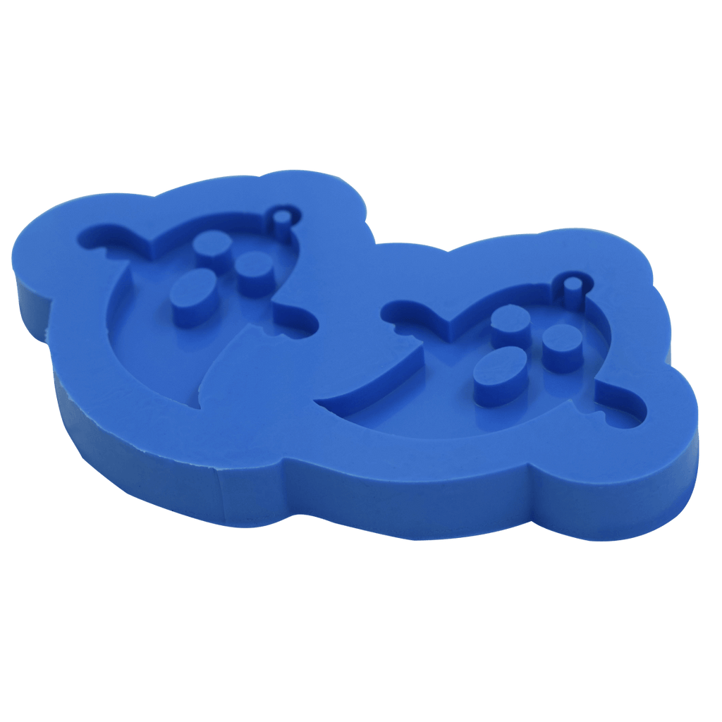 Kit Moldes de Silicone Potinho de Poção e Fantasminha