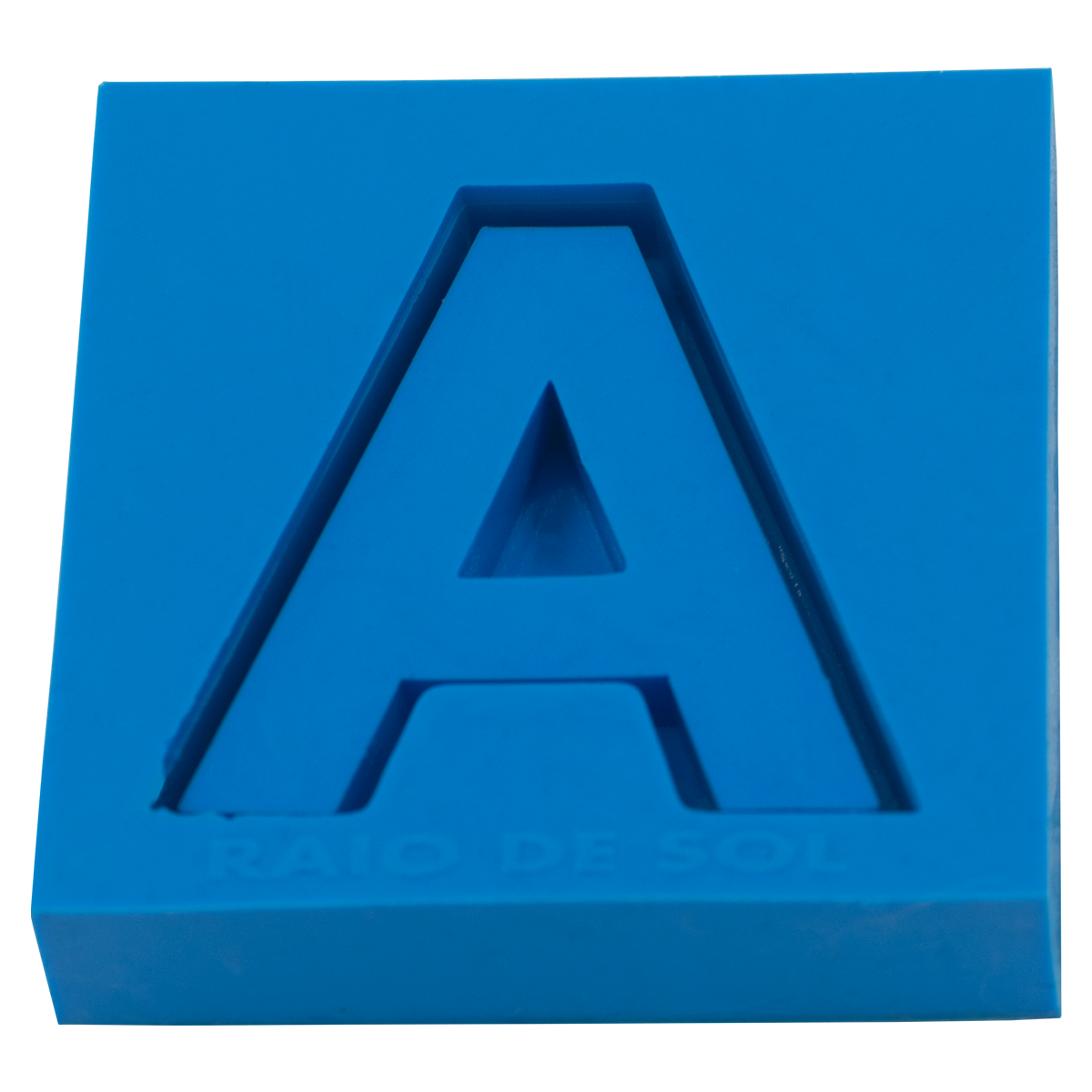 Molde de Silicone Letras shaker A