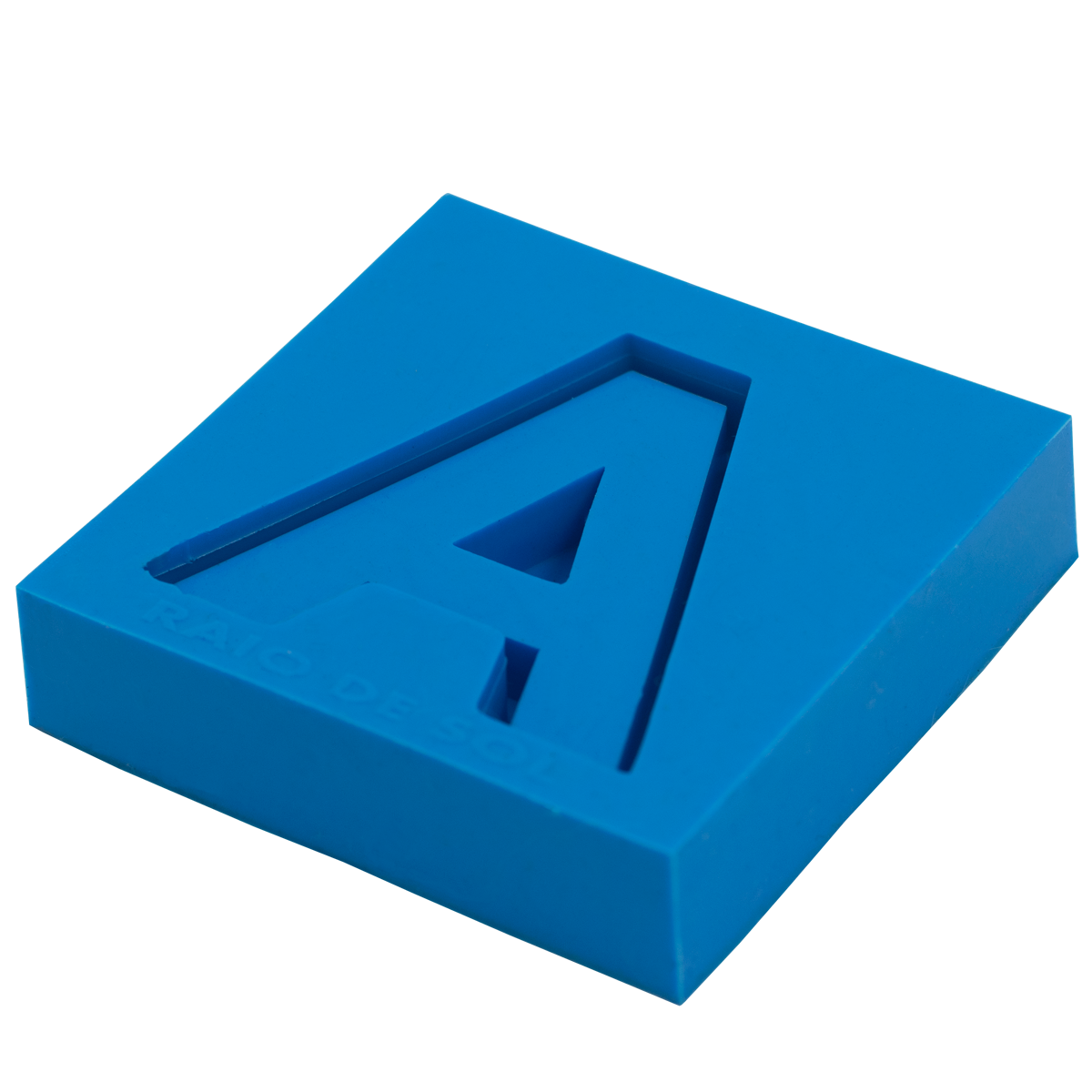 Molde de Silicone Letras shaker A
