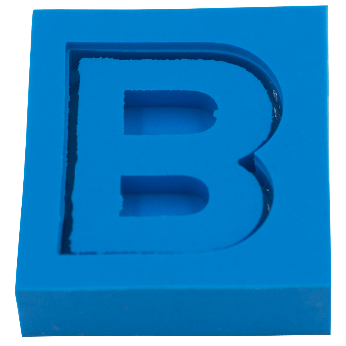 Molde de Silicone Letras shaker B