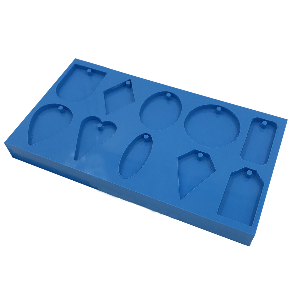 Molde de Silicone Pingentes Diversos