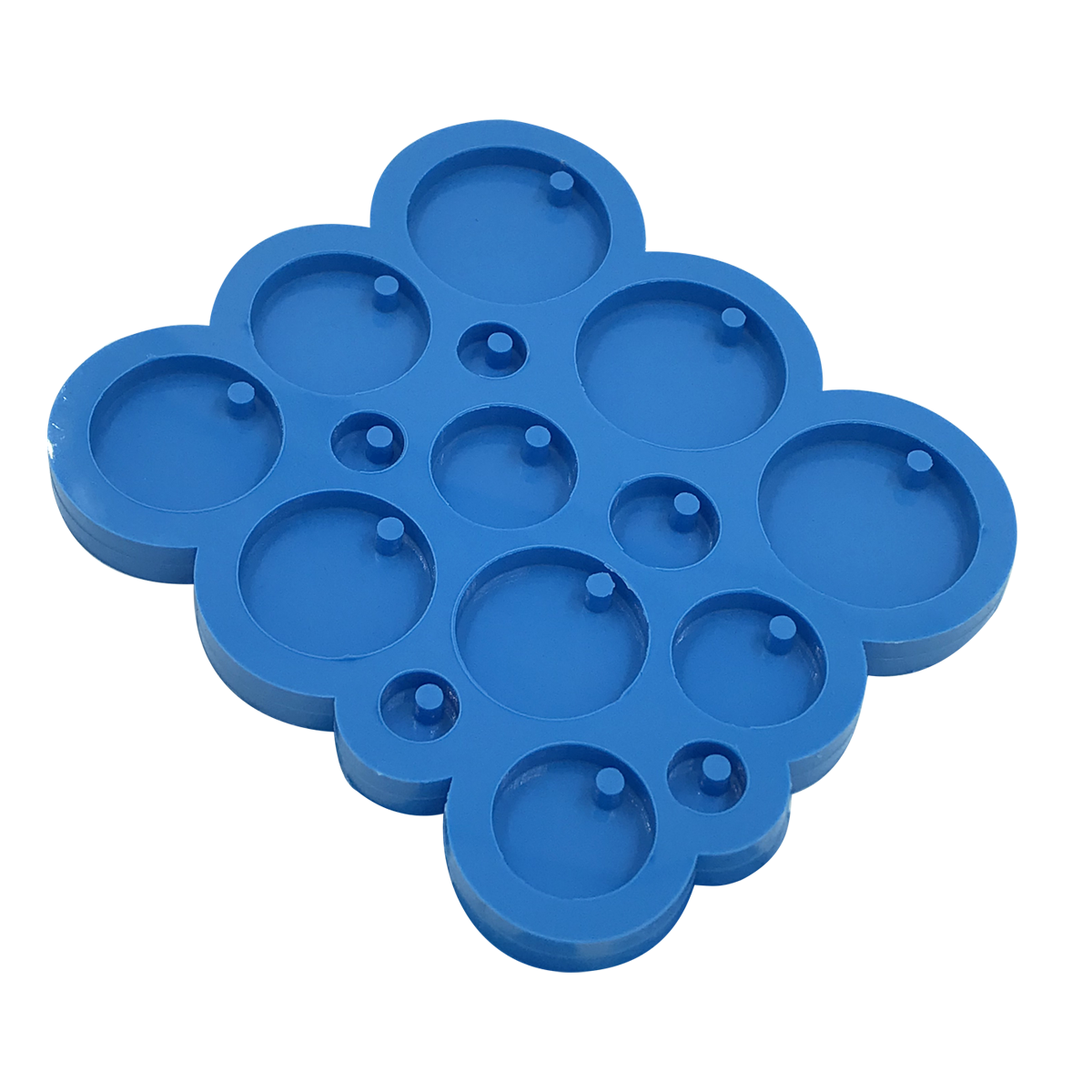 Molde de Silicone Pingentes Redondos
