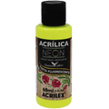 Tinta Acrílica Amarelo Limão Neon (60ml)