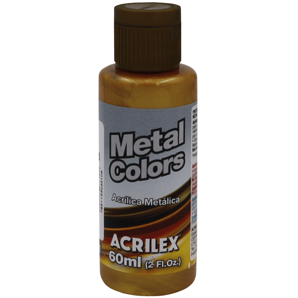 Tinta Acrílica Dourado Solar Metálico (60ml)
