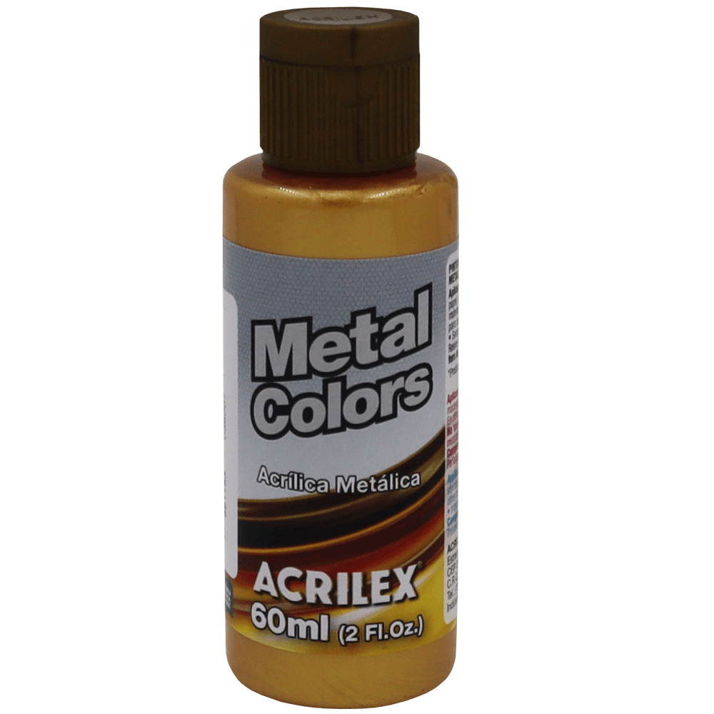 Tinta Acrílica Ouro Metálico (60ml)