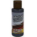 Tinta Acrílica Preto Metálico (60ml)